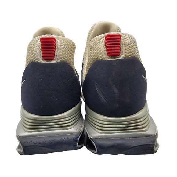 Nike Shox Gravity White/Navy Blue Men Size 13 Athletic Running Shoes AR1999-104 - Picture 6 of 12